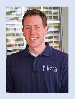University Painters Business Owner Gregg Landis